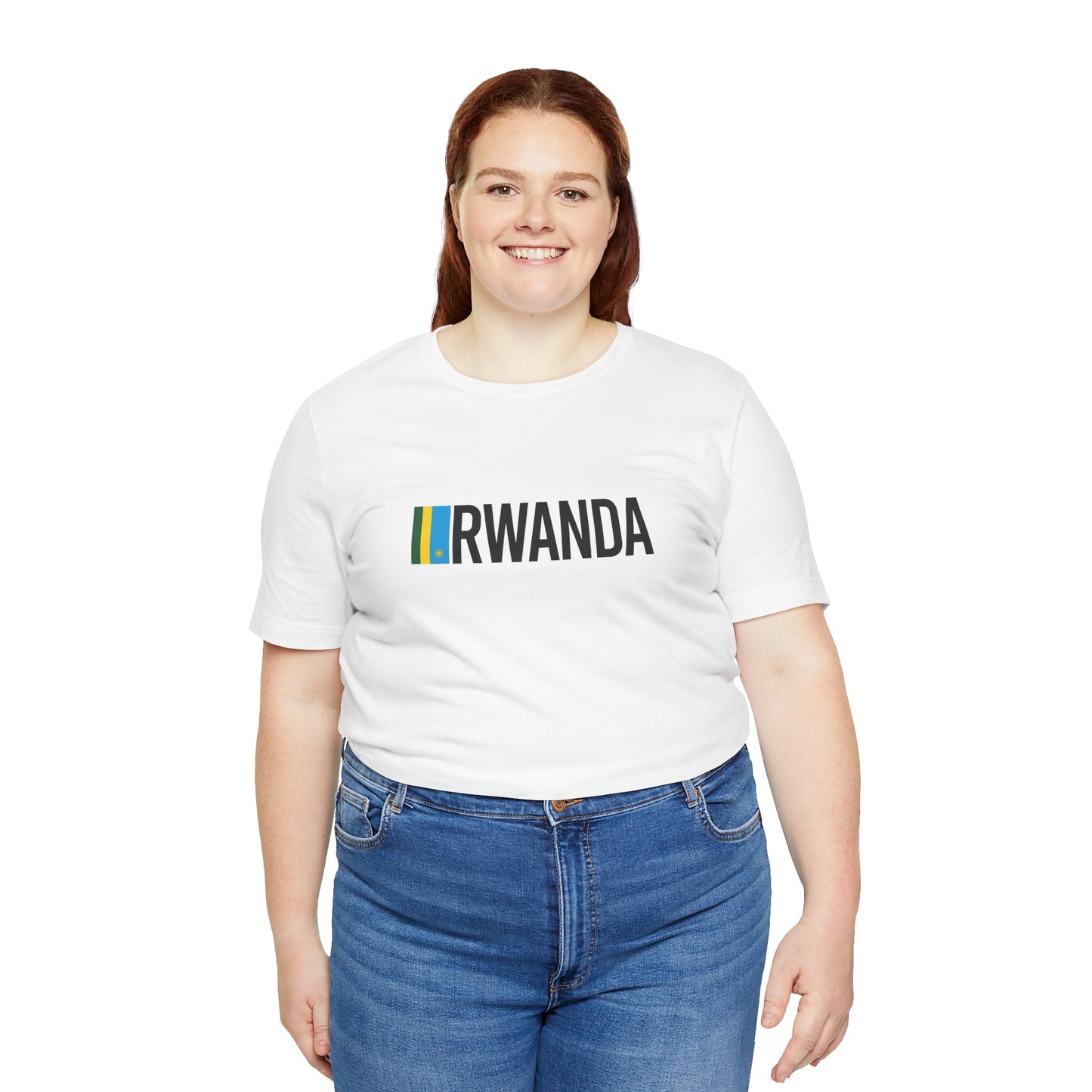 Rwanda Country Flag Tee