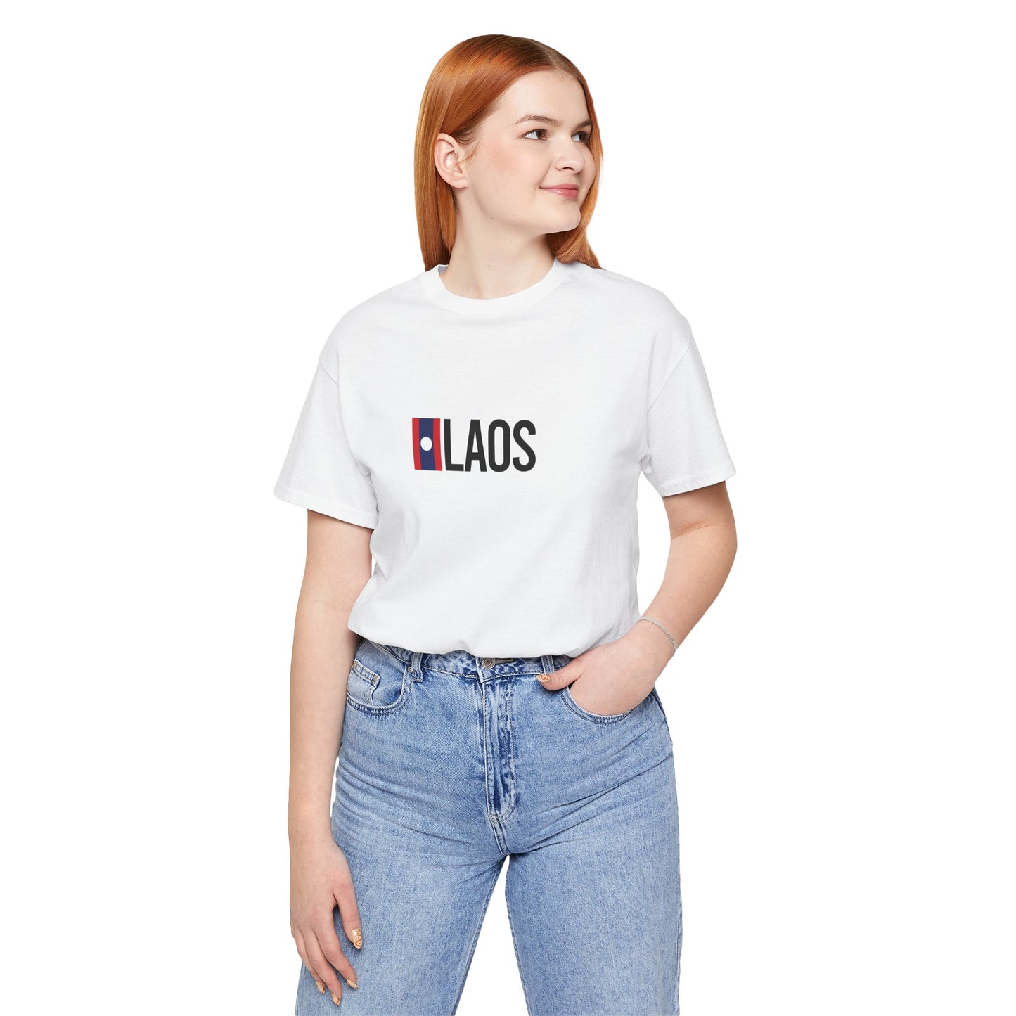 Laos Unisex Jersey Short Sleeve Tee