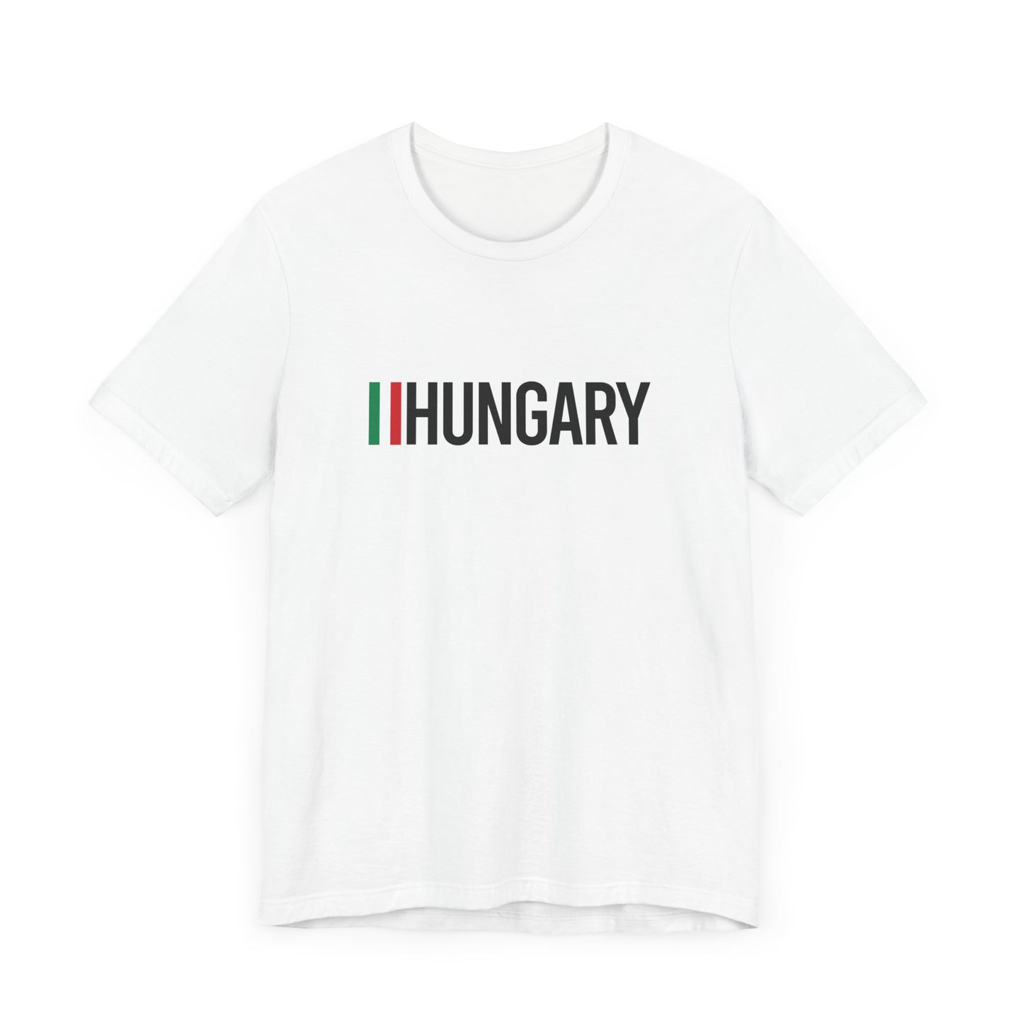 Hungary Unisex Jersey Short Sleeve Tee