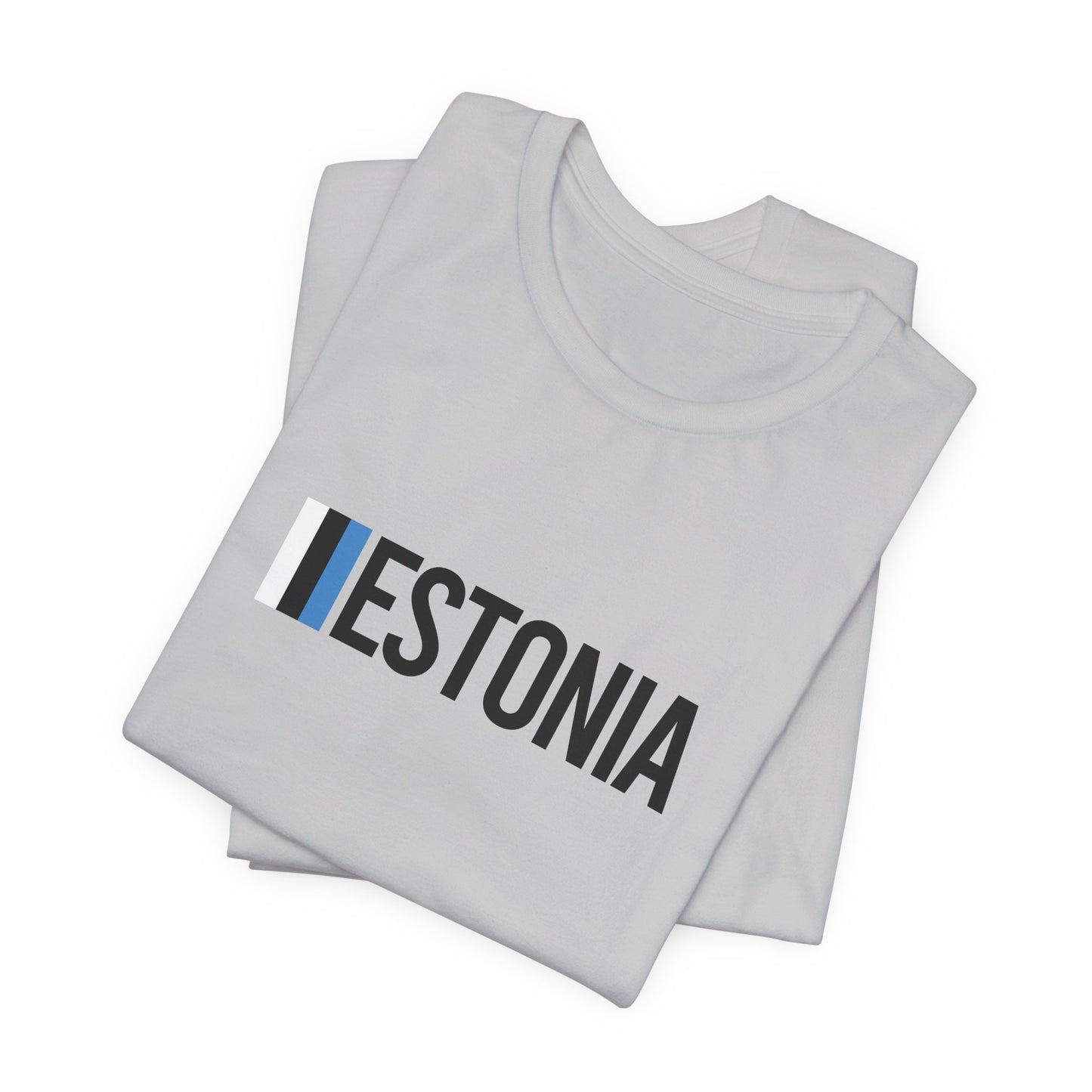 Estonia Unisex Jersey Short Sleeve Tee