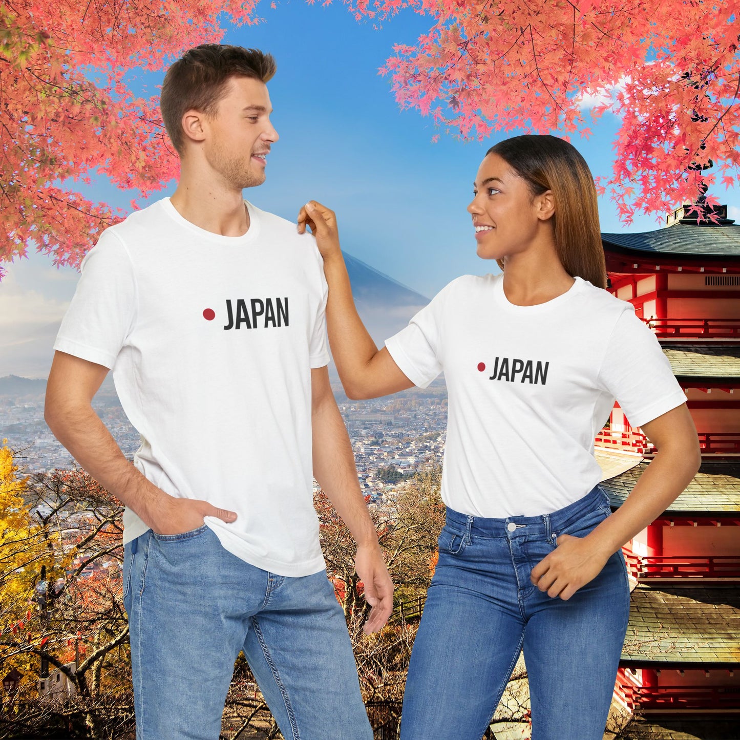 Japan Unisex Jersey Short Sleeve Tee