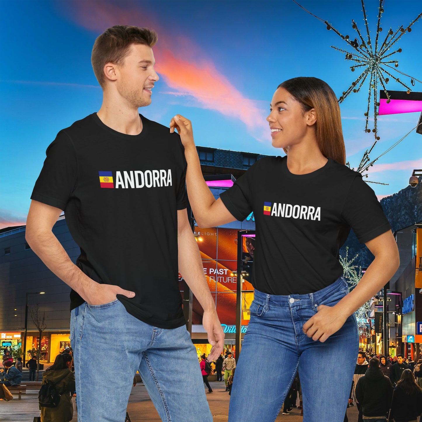 Andorra Unisex Jersey Short Sleeve Tee