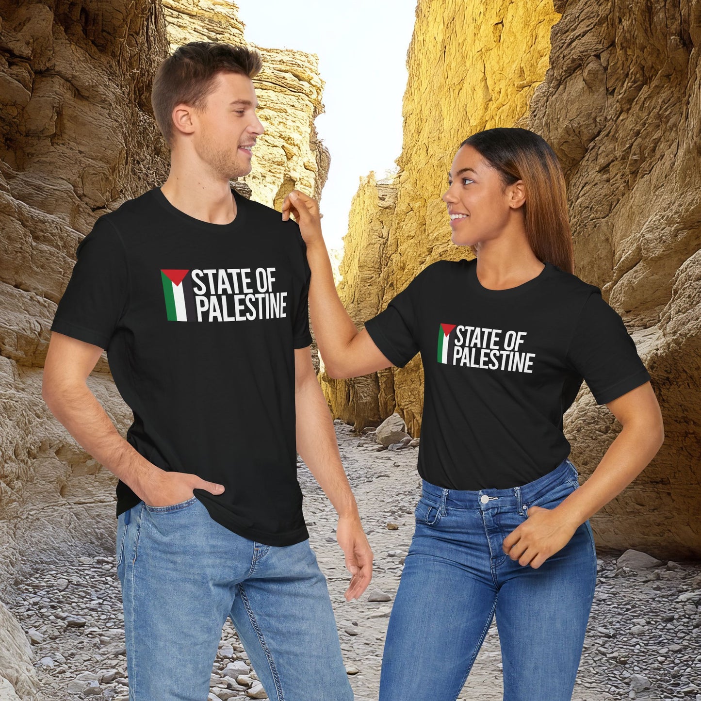 Palestine Country Flag Tee