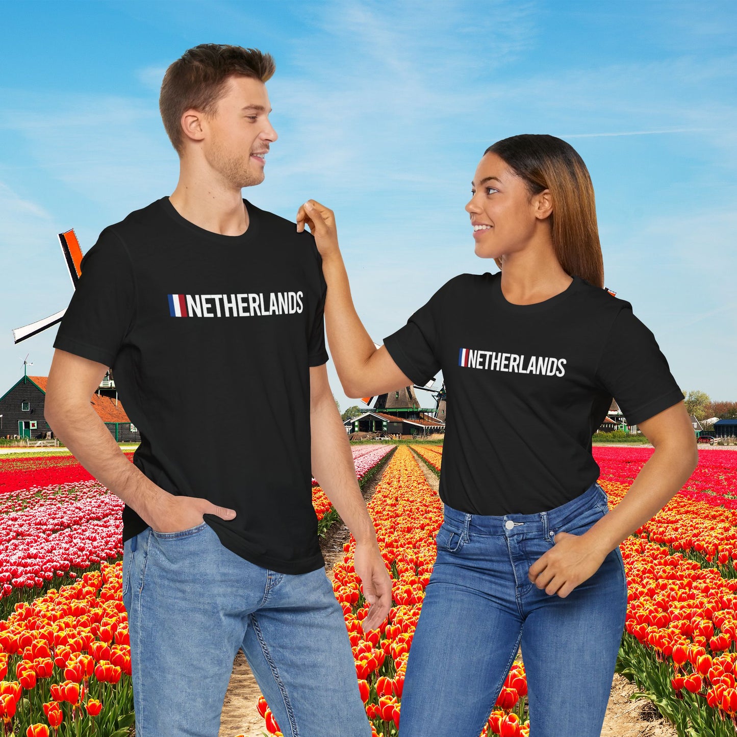 Netherlands Country Flag Tee