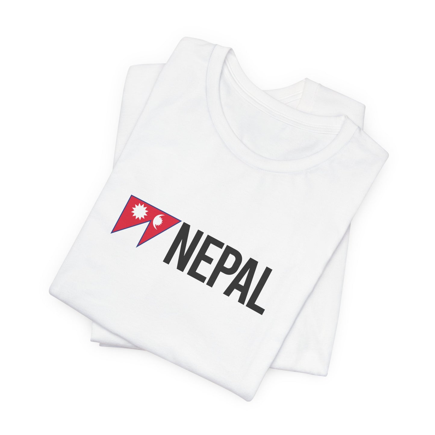 Nepal Country Flag Tee