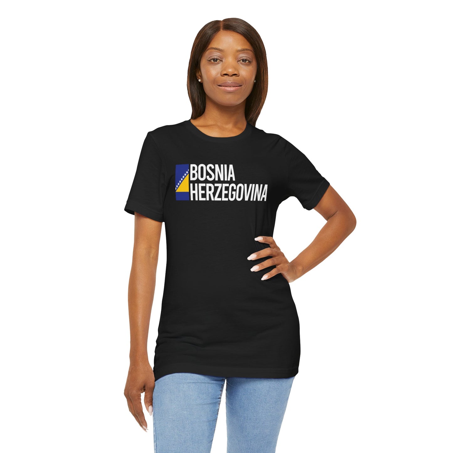 Bosnia Herzegovina Unisex Jersey Short Sleeve Tee