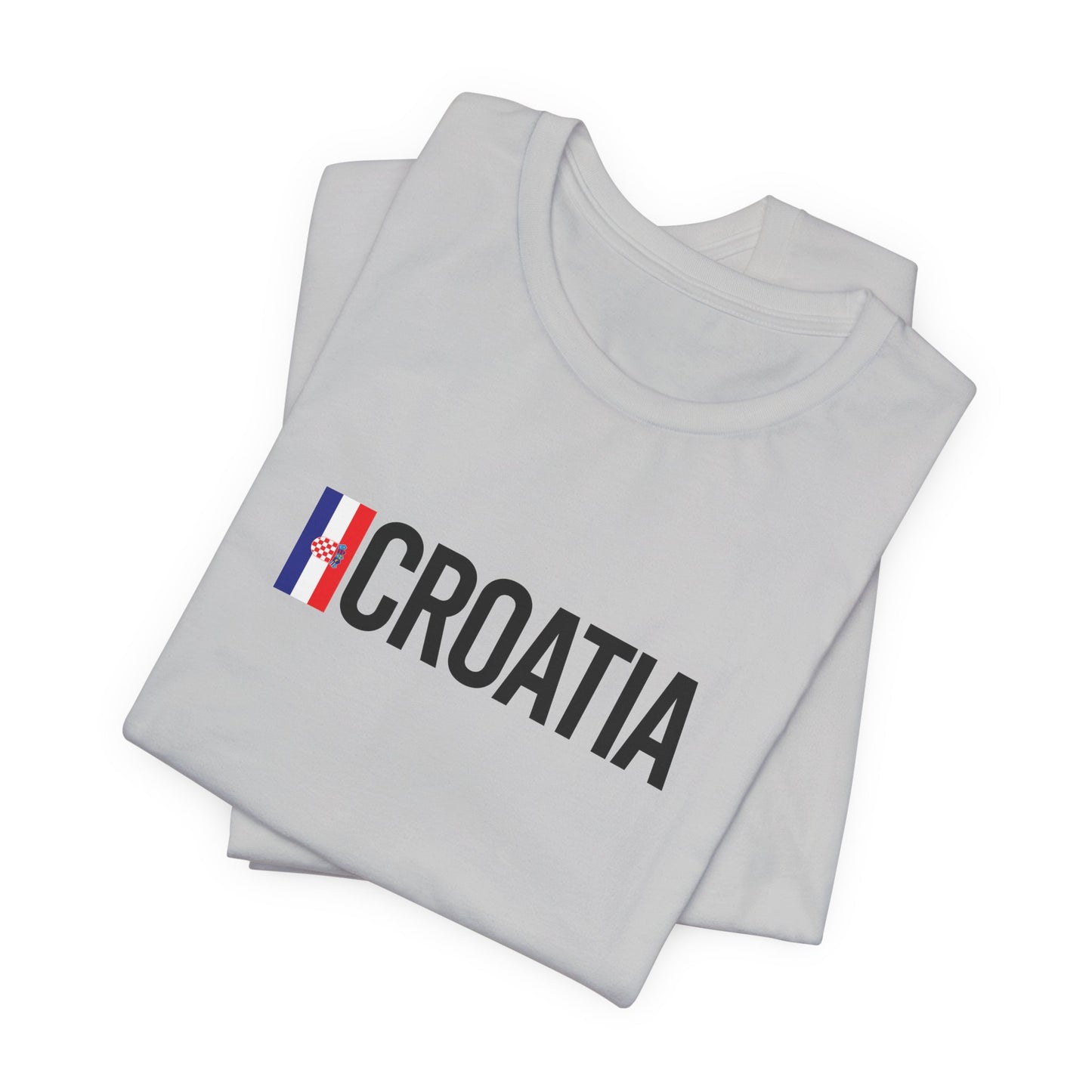 Croatia Unisex Jersey Short Sleeve Tee