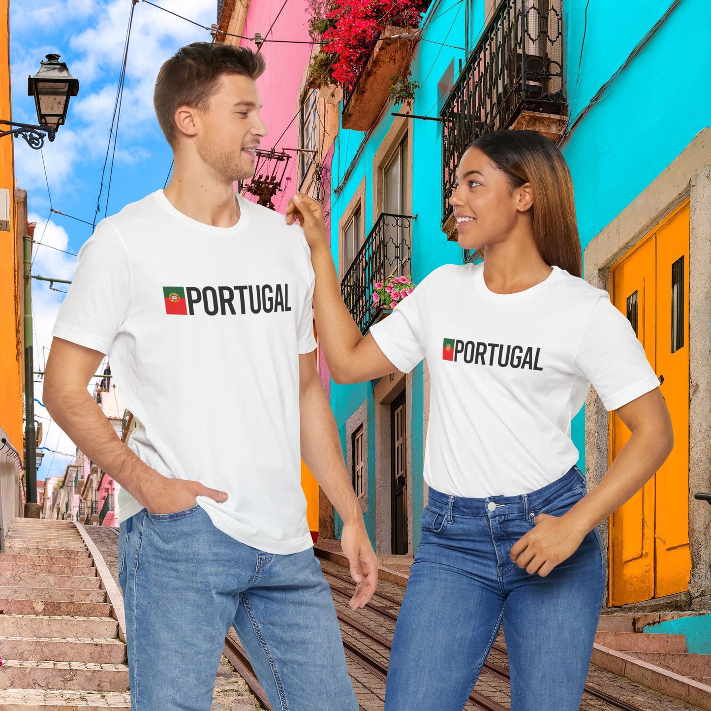 Portugal Country Flag Tee