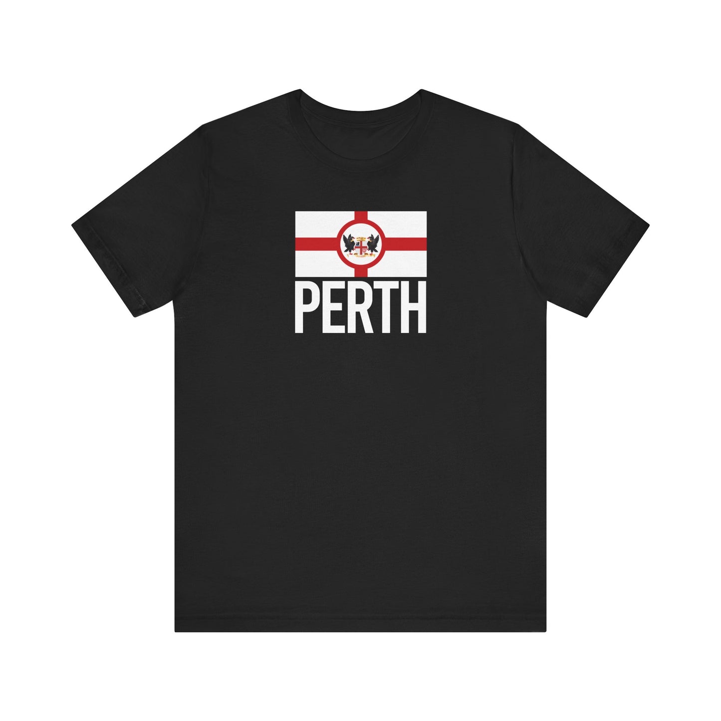 Perth City Flag T-Shirt - Unisex Jersey Short Sleeve Tee