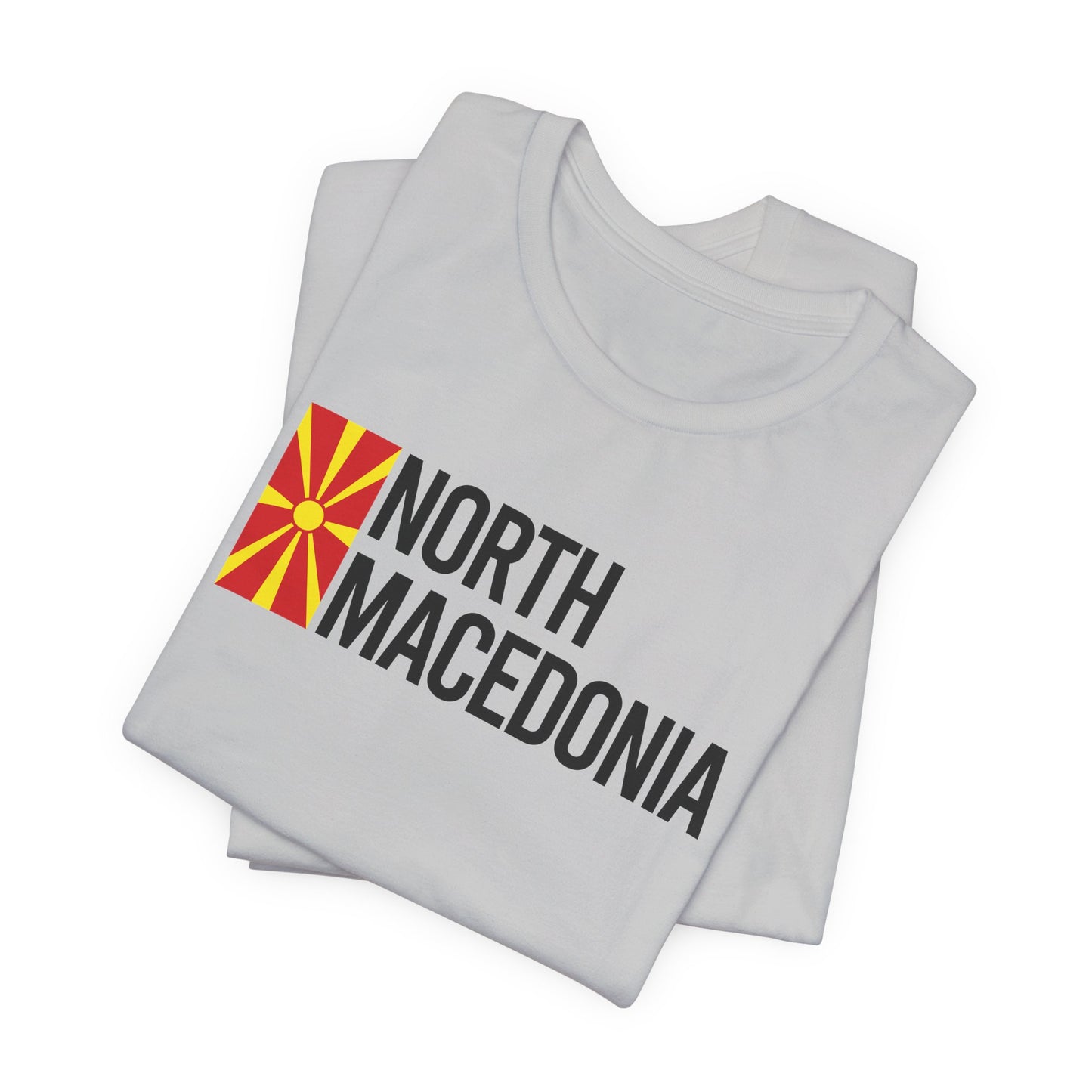 North Macedonia Country Flag Tee