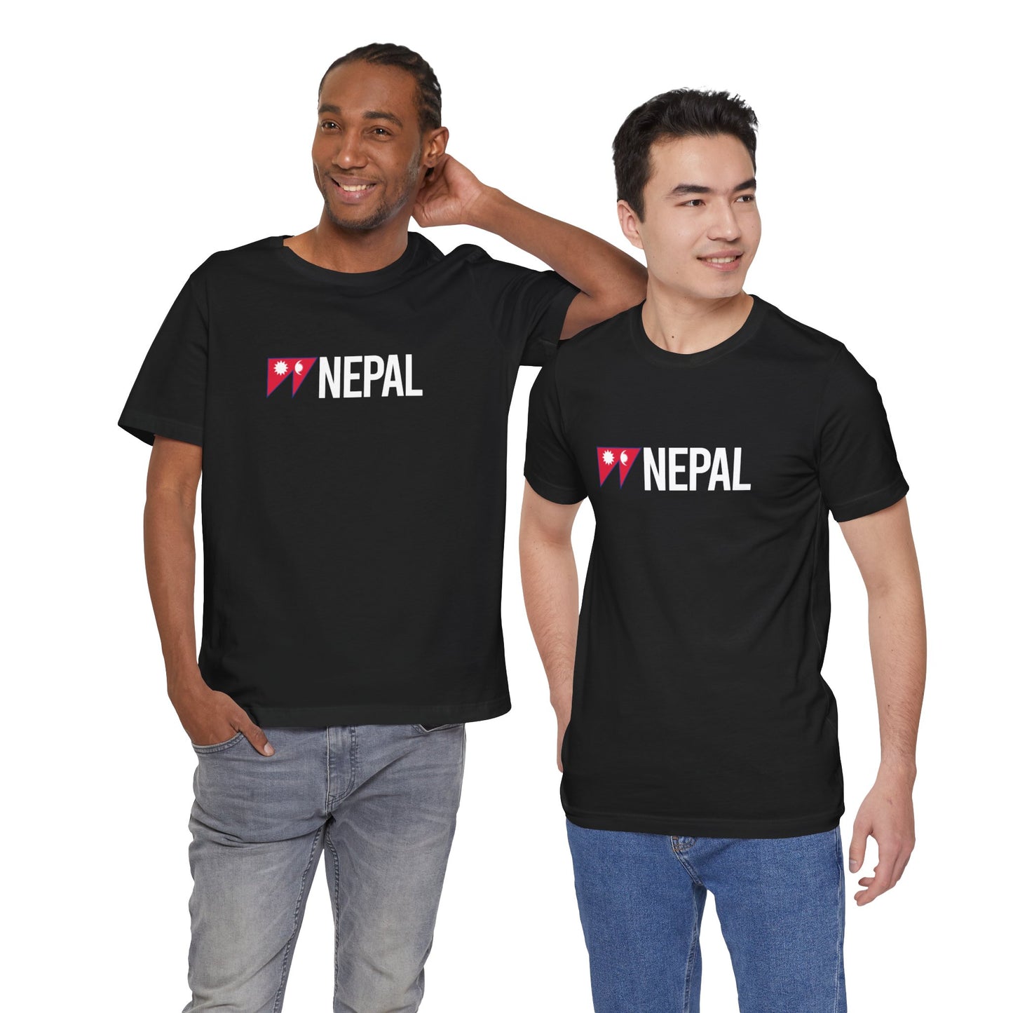 Nepal Country Flag Tee