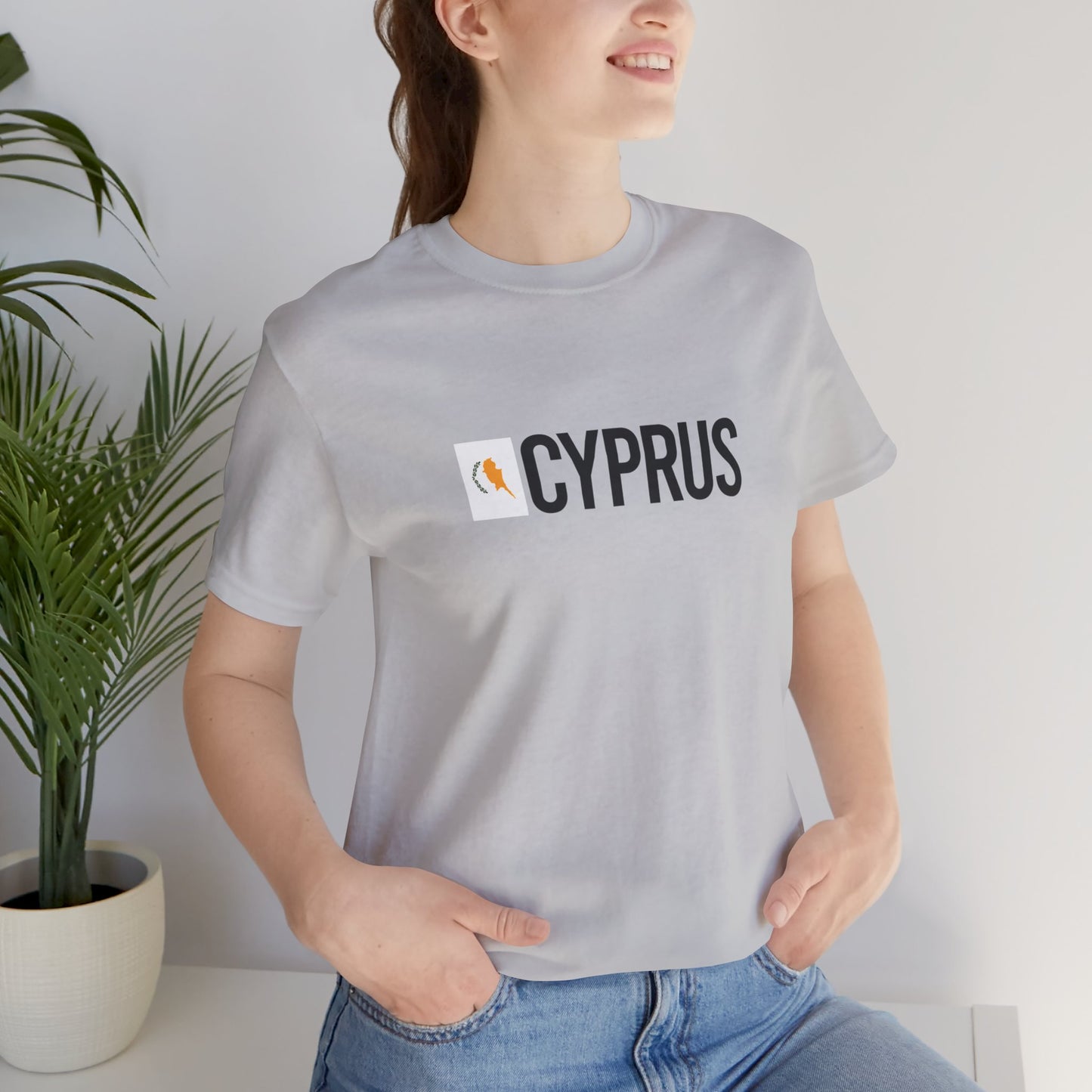 Cyprus Unisex Jersey Short Sleeve Tee