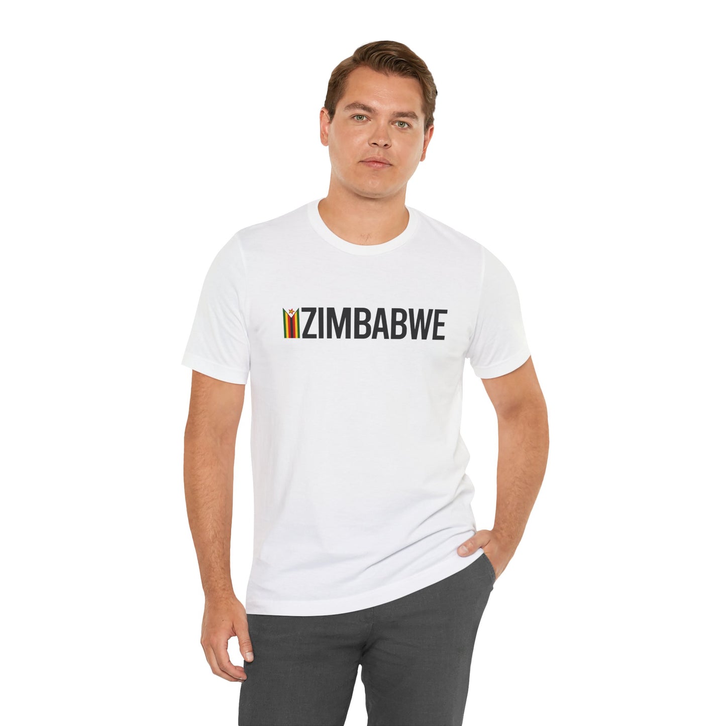 Zimbabwe Country Flag Tee