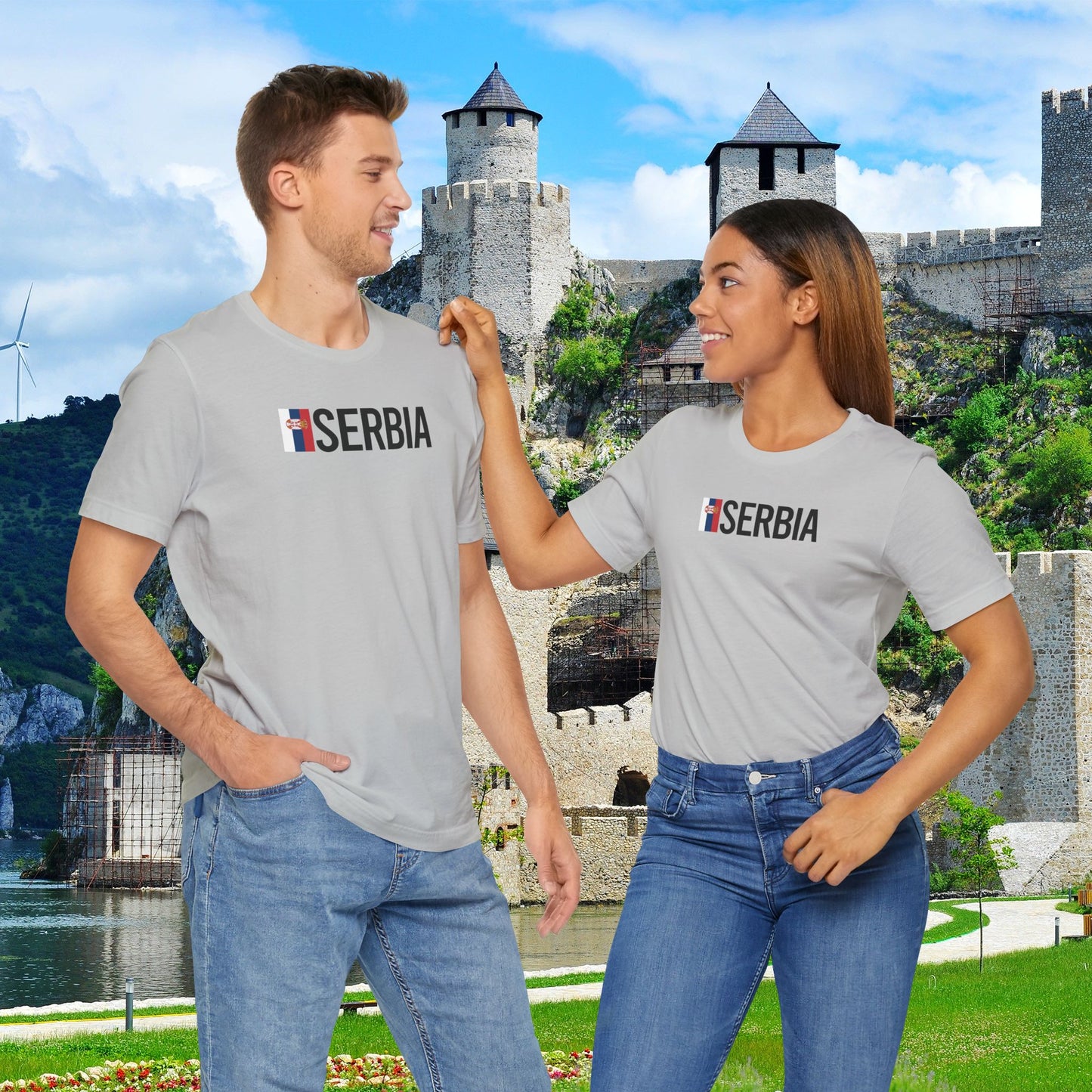 Serbia Country Flag Tee