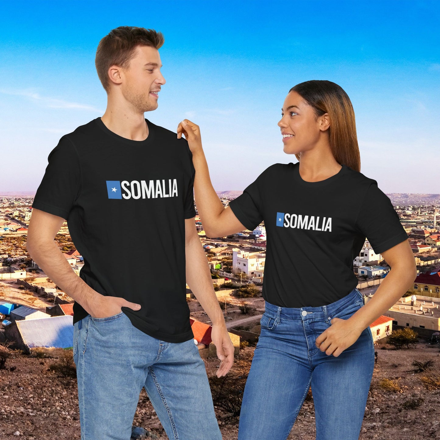 Somalia Country Flag Tee