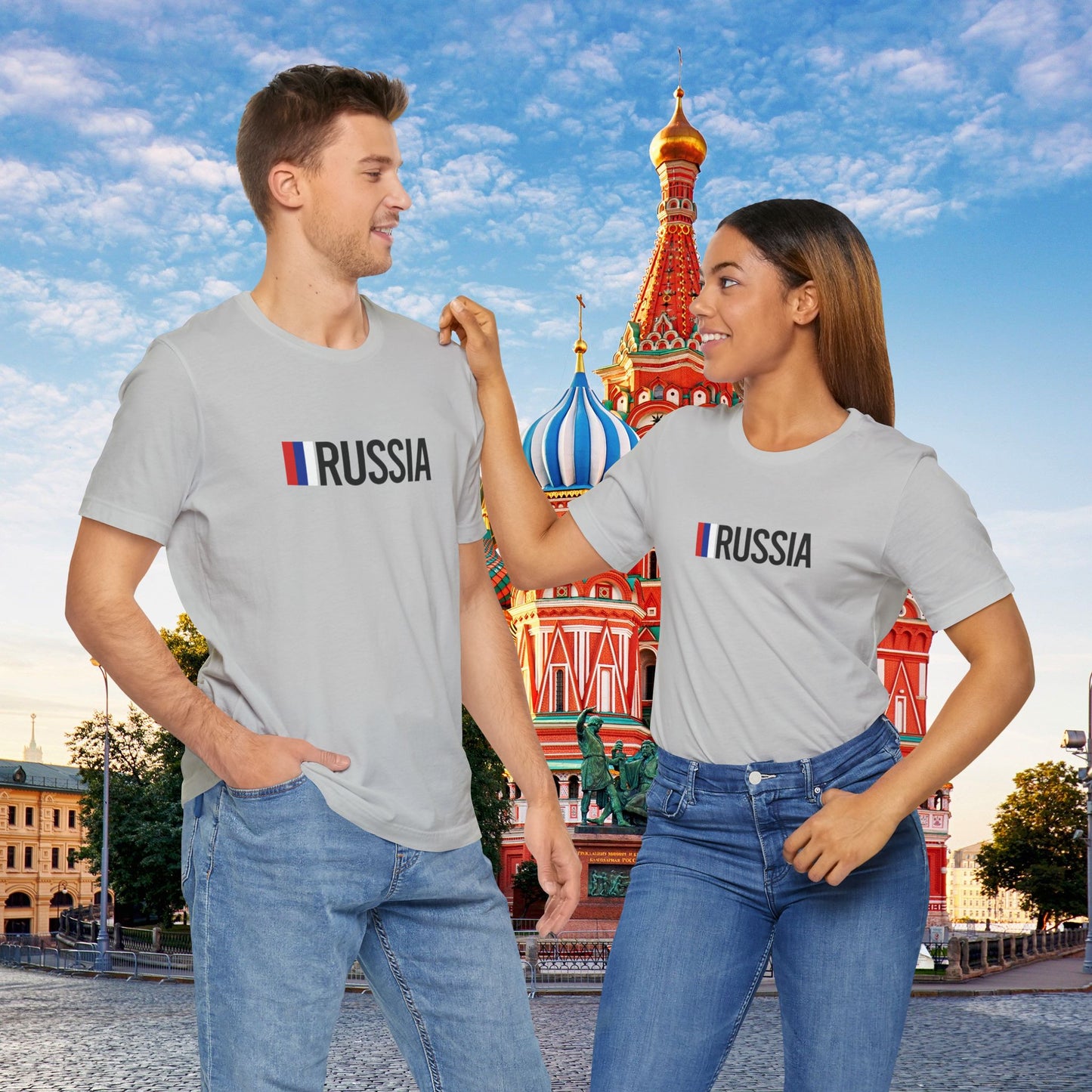 Russia Country Flag Tee