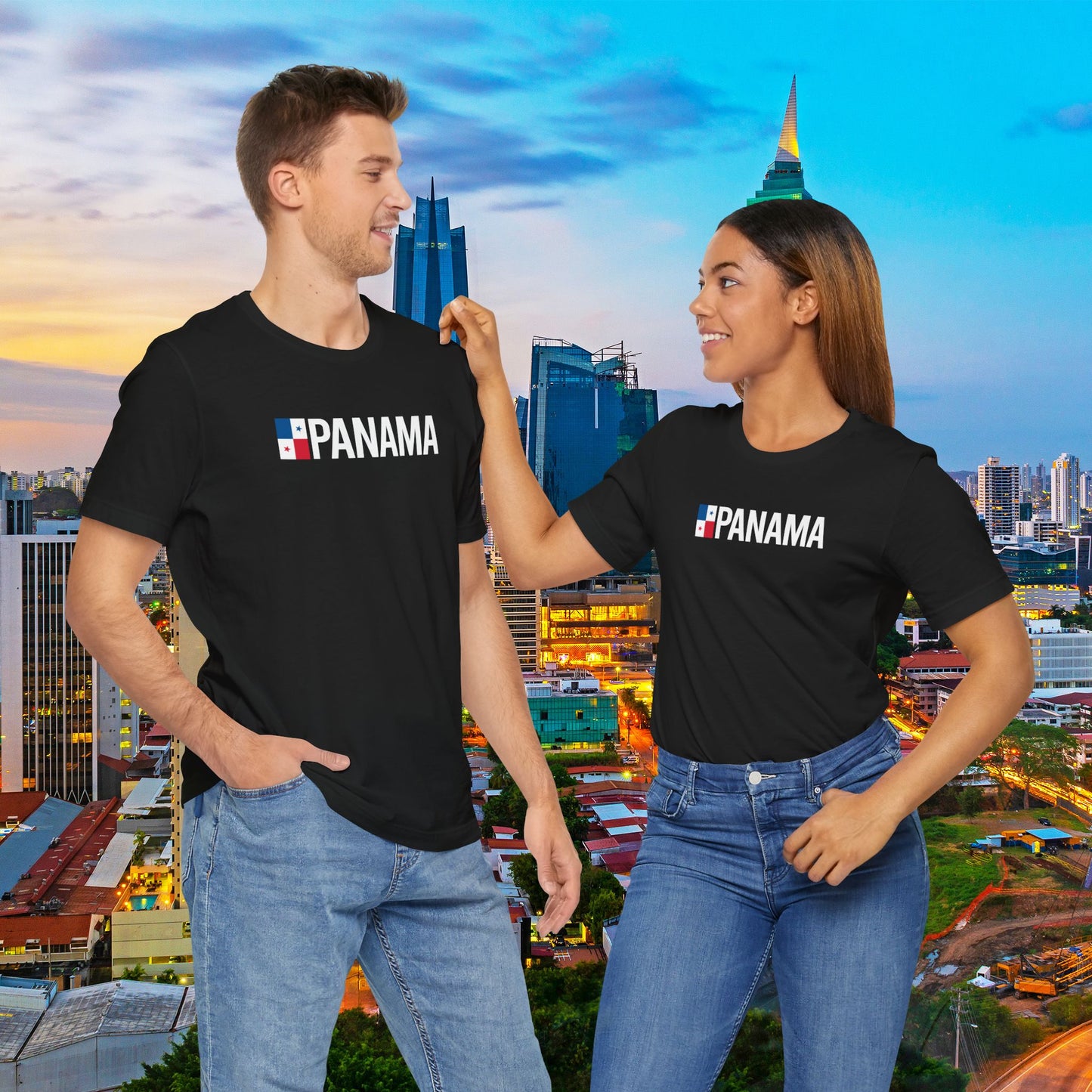 Panama Country Flag Tee