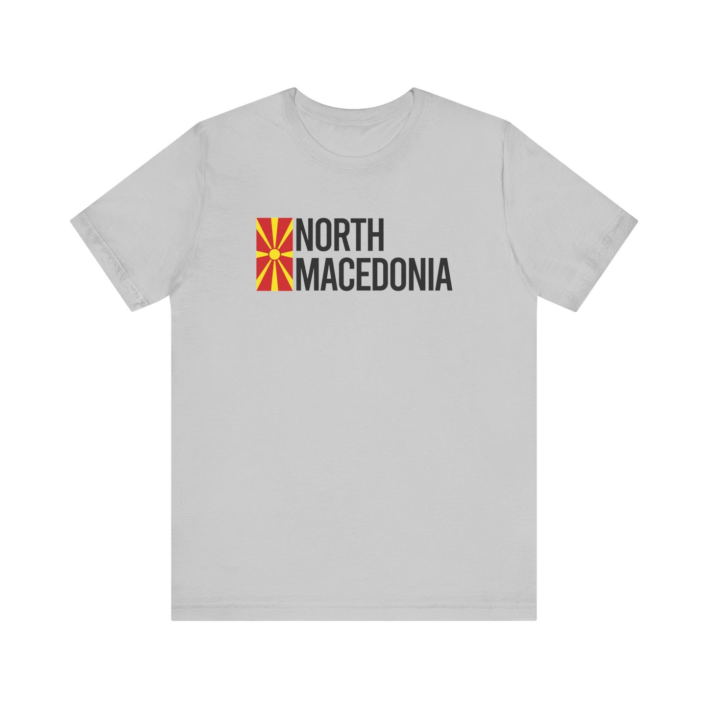 North Macedonia Country Flag Tee