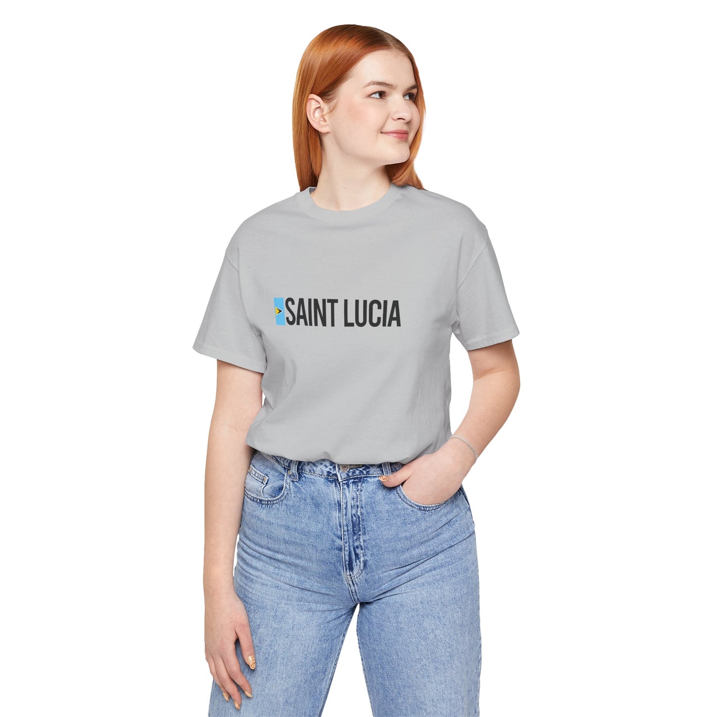 Saint Lucia Country Flag Tee