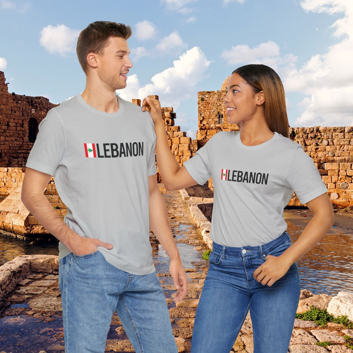 Lebanon Unisex Jersey Short Sleeve Tee