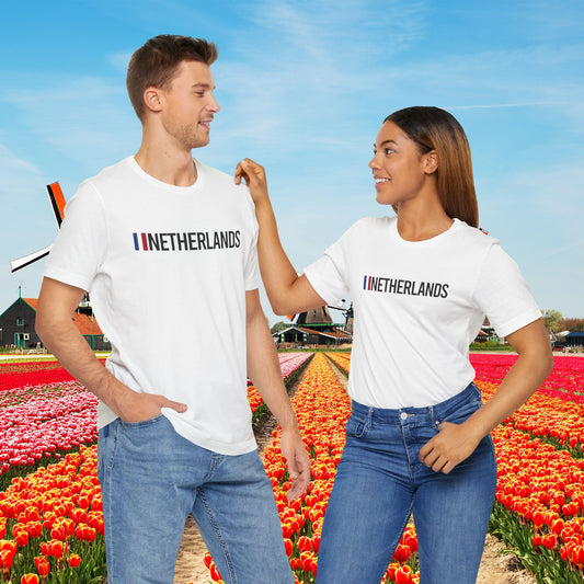 Netherlands Country Flag Tee