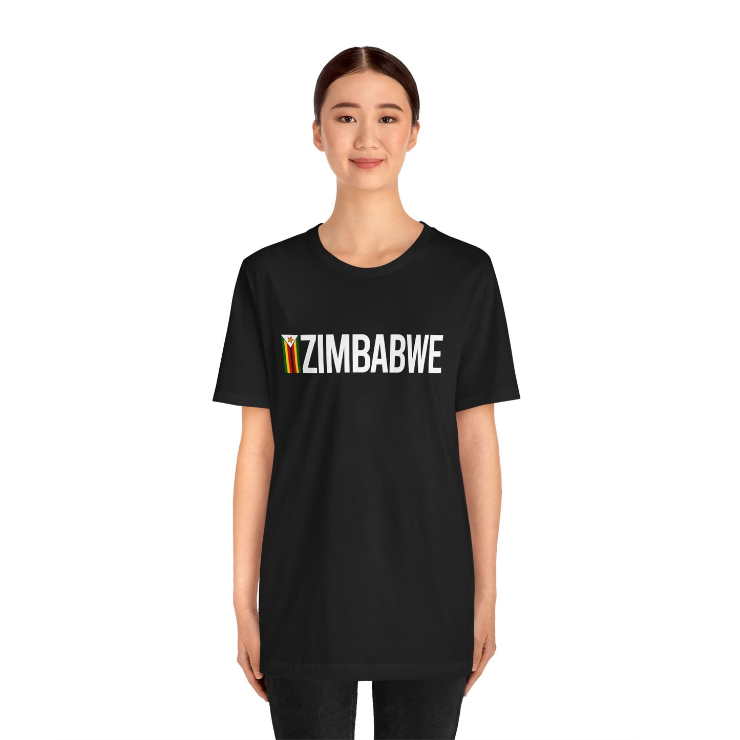 Zimbabwe Country Flag Tee