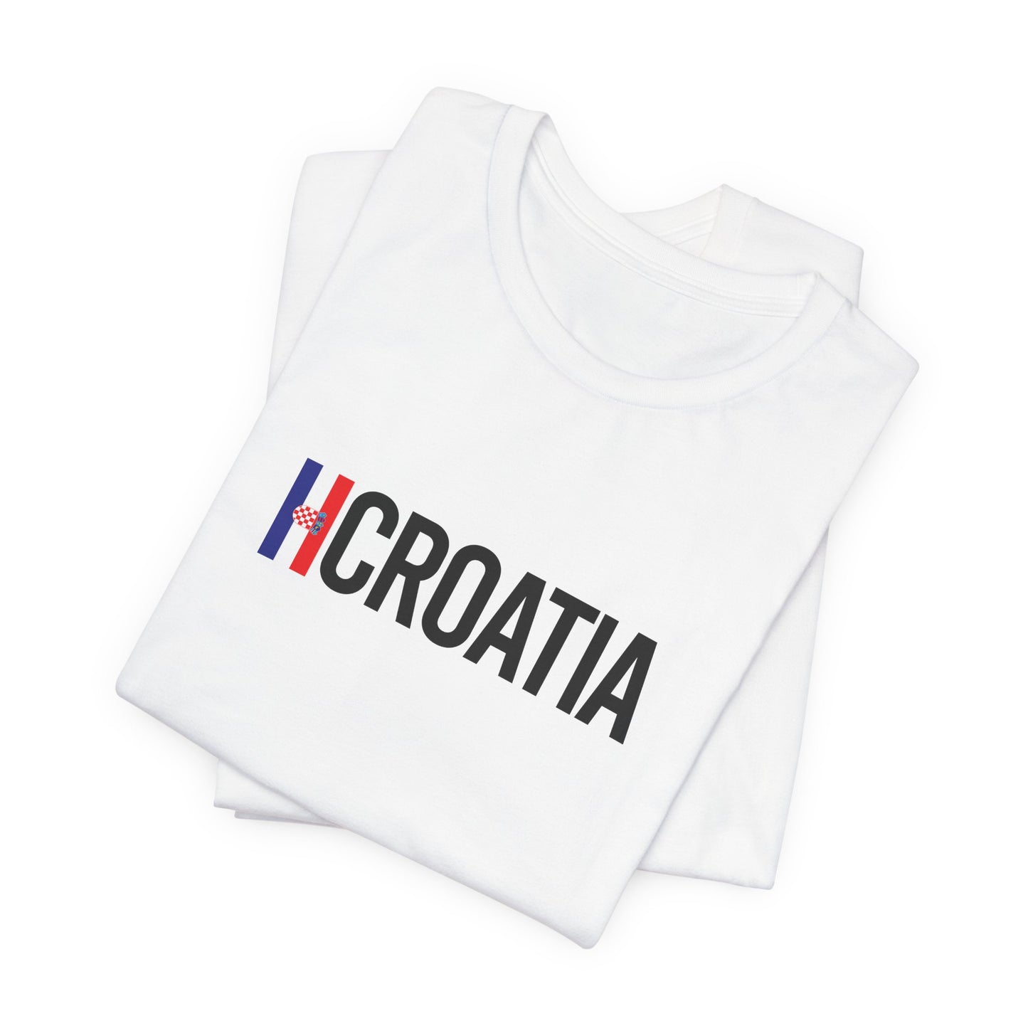 Croatia Unisex Jersey Short Sleeve Tee