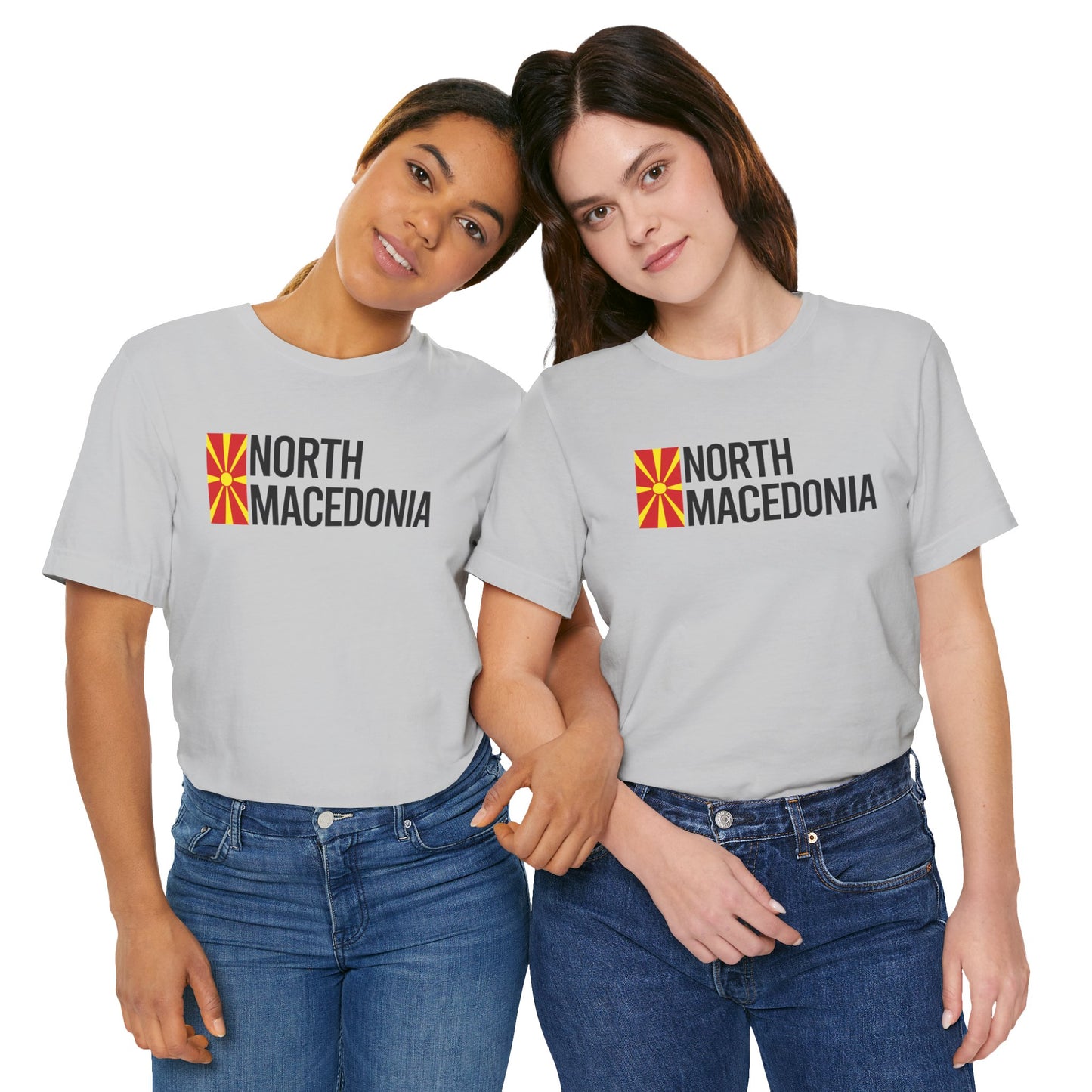 North Macedonia Country Flag Tee