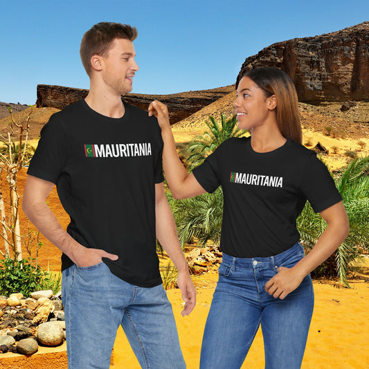 Mauritania Country Flag Tee