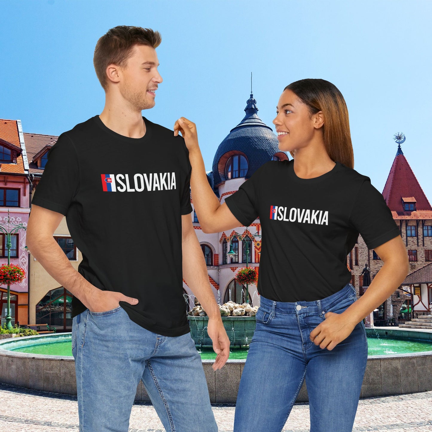 Slovakia Country Flag Tee