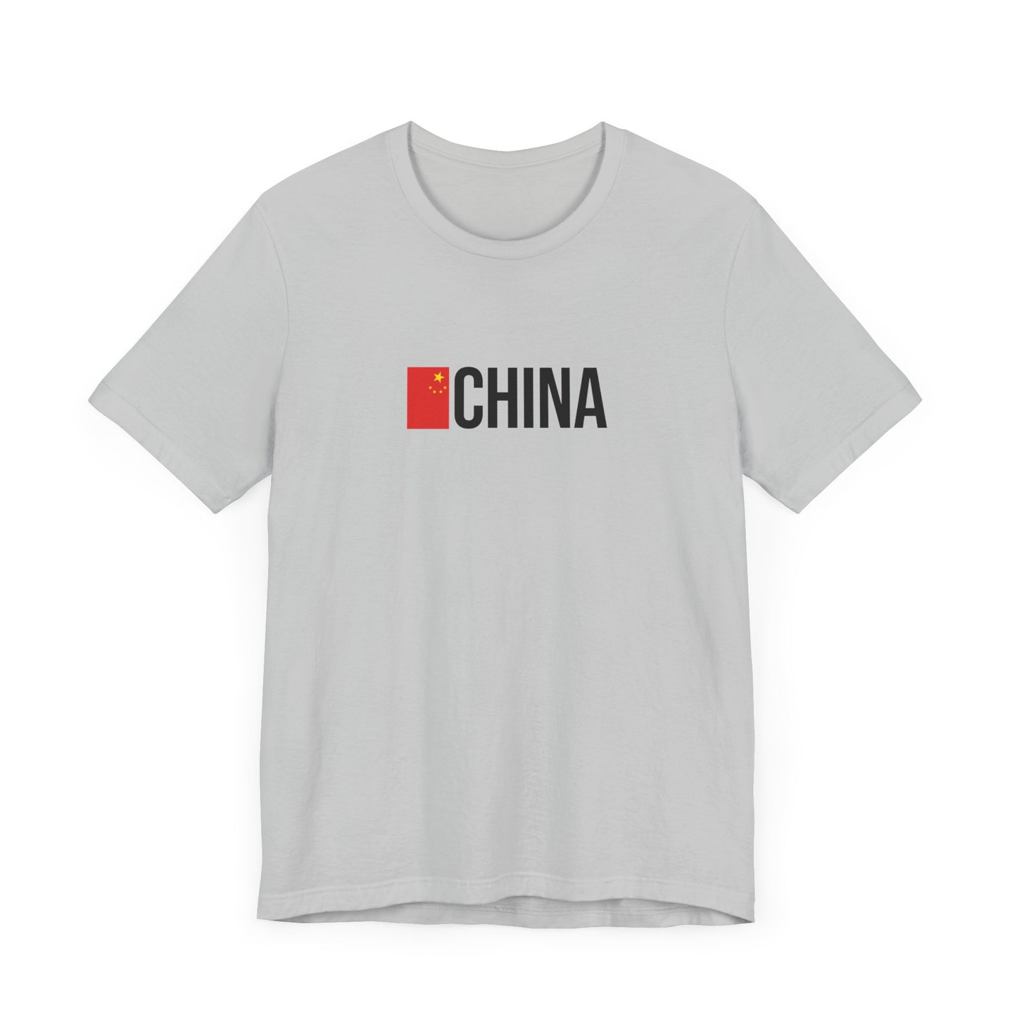 China Unisex Jersey Short Sleeve Tee