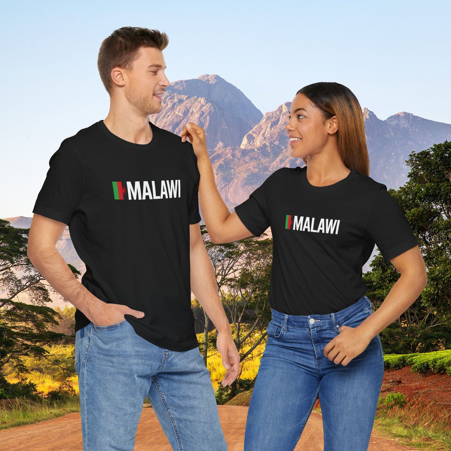 Malawi Country Flag Tee