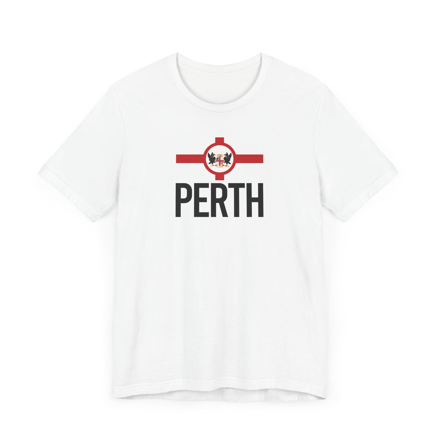 Perth City Flag T-Shirt - Unisex Jersey Short Sleeve Tee