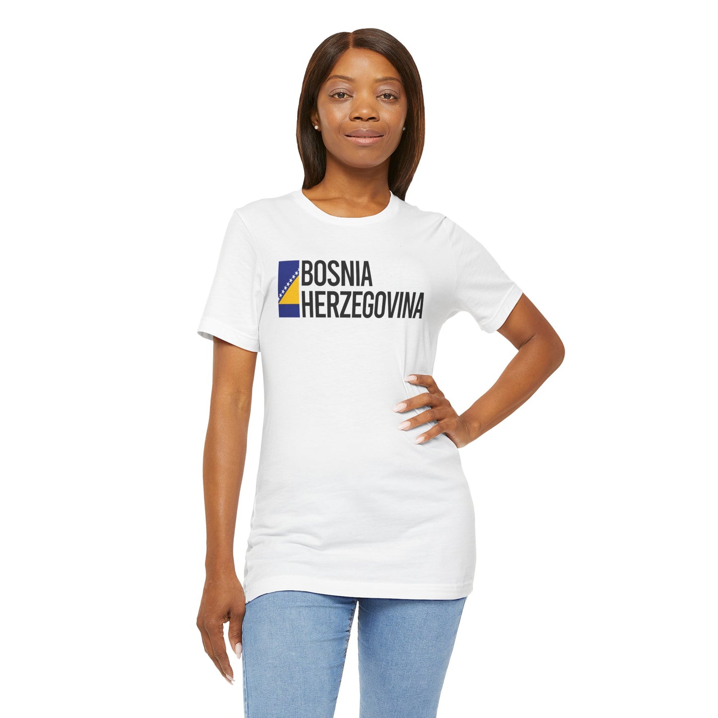 Bosnia Herzegovina Unisex Jersey Short Sleeve Tee