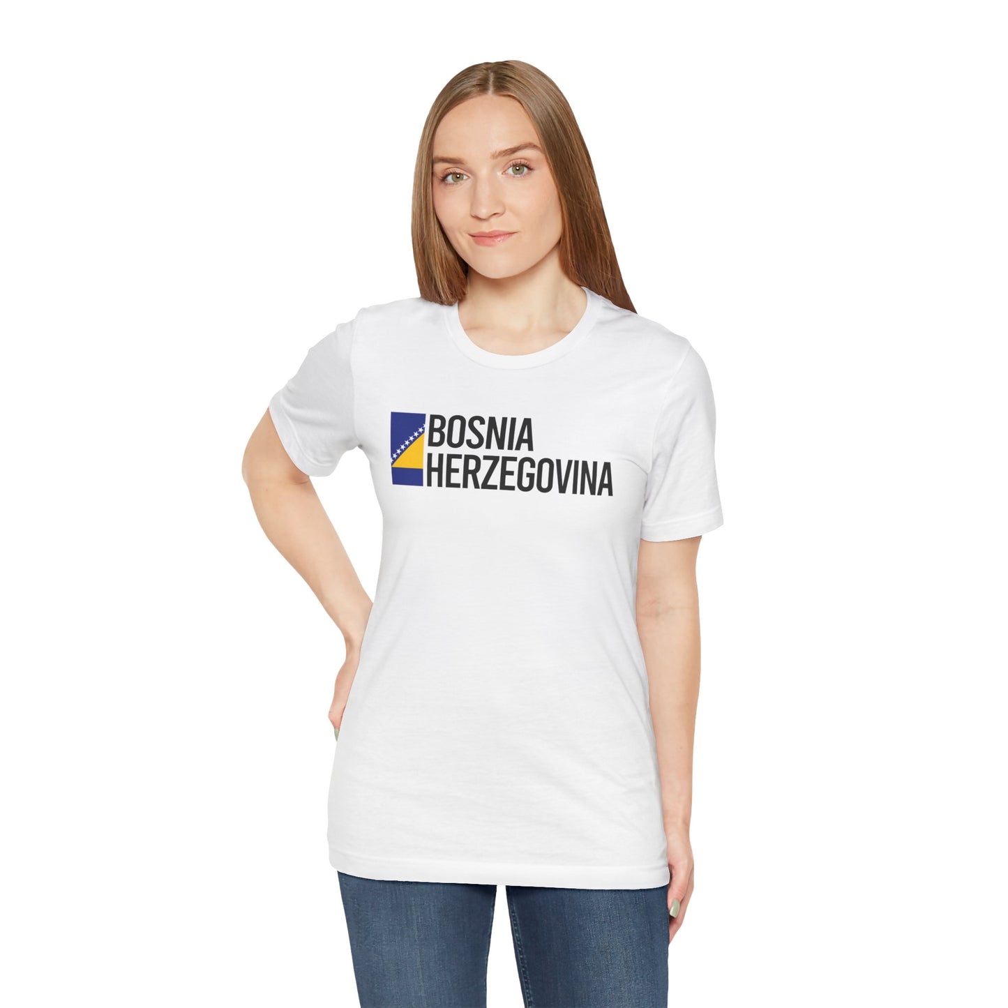 Bosnia Herzegovina Unisex Jersey Short Sleeve Tee