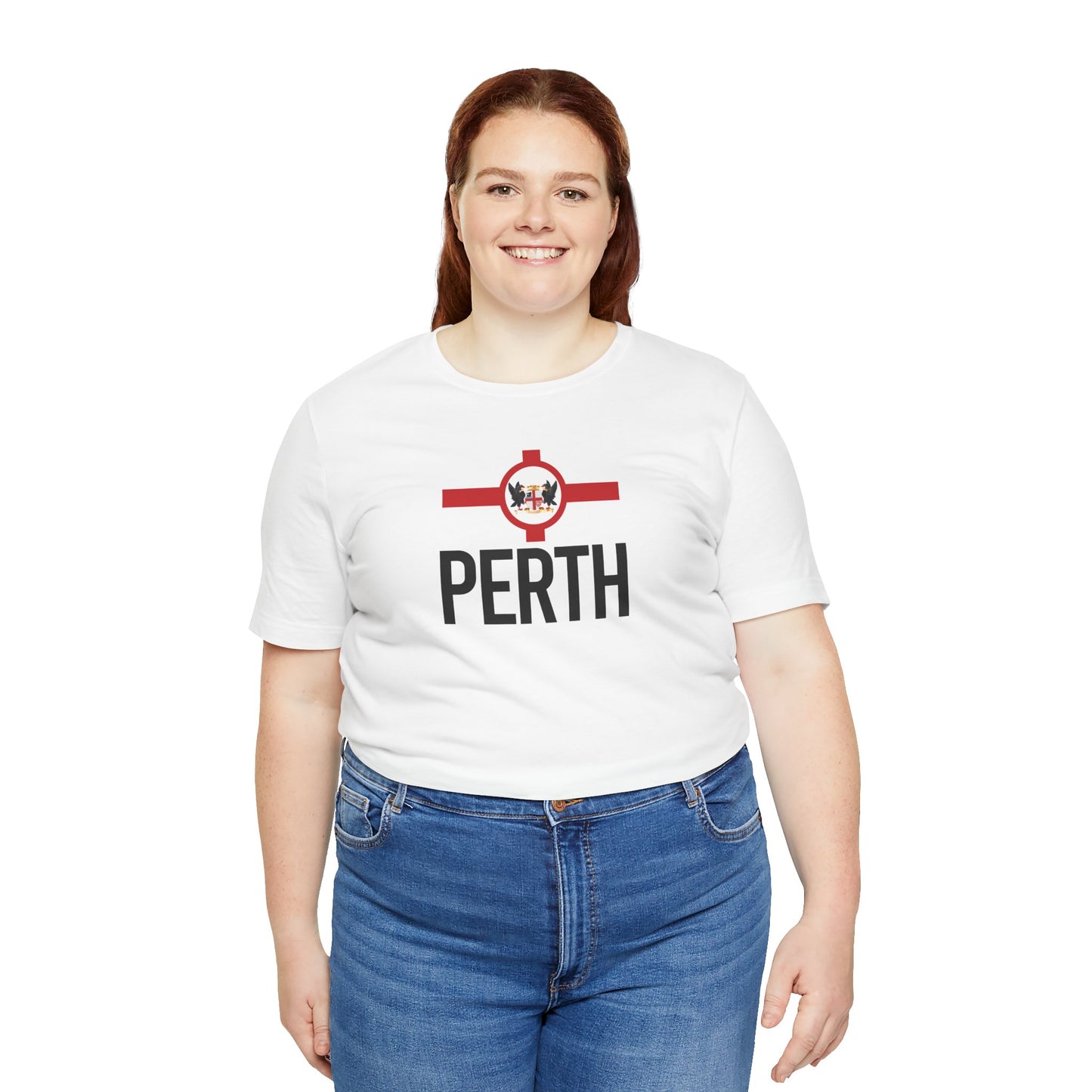 Perth City Flag T-Shirt - Unisex Jersey Short Sleeve Tee