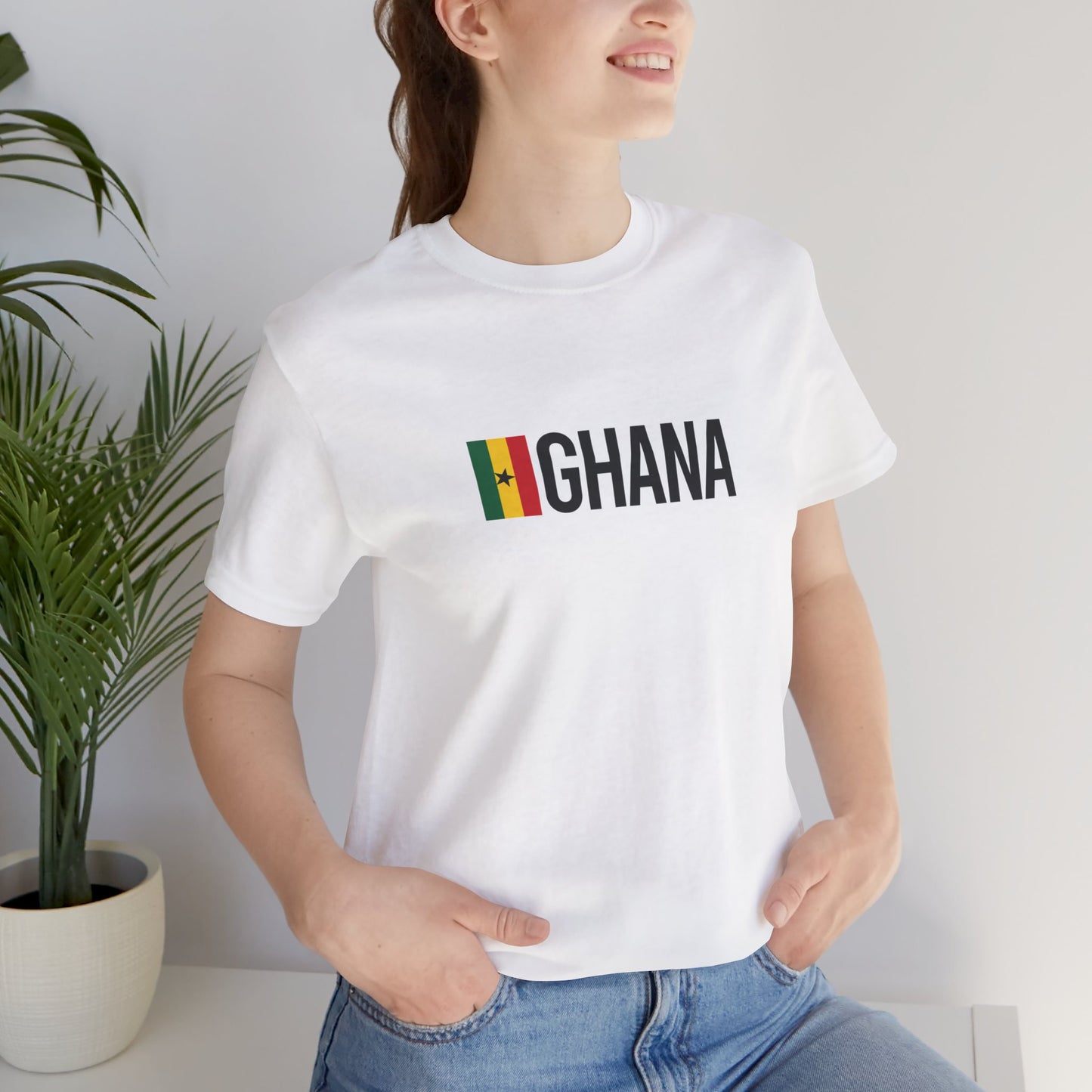 Ghana Unisex Jersey Short Sleeve Tee