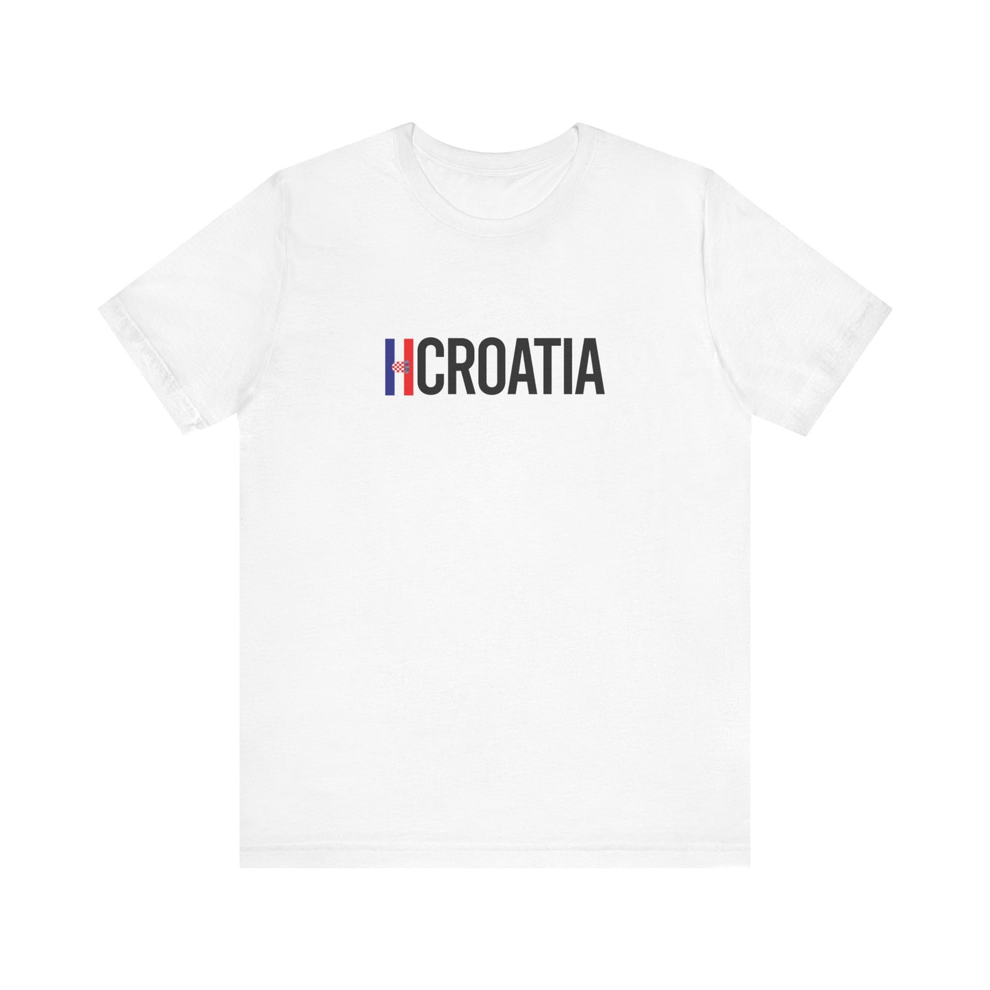 Croatia Unisex Jersey Short Sleeve Tee