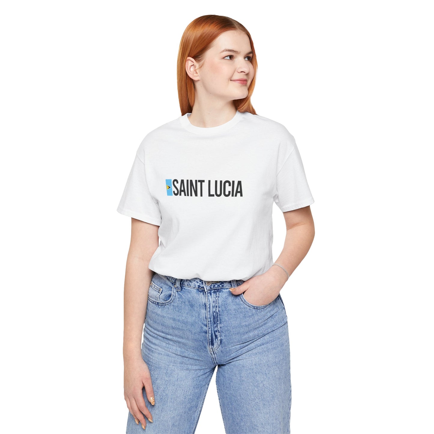 Saint Lucia Country Flag Tee