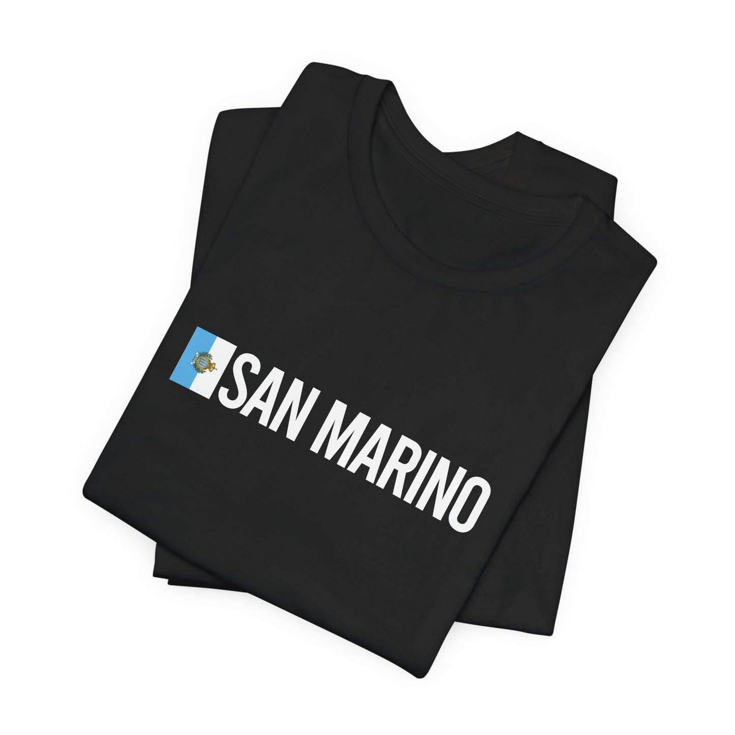 San Marino Country Flag Tee