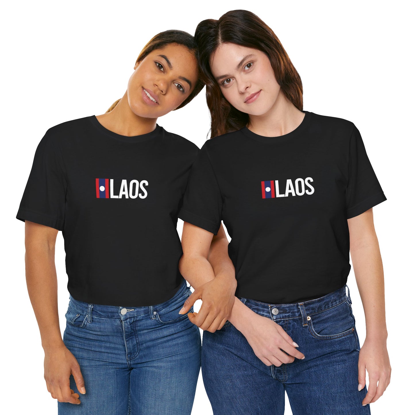 Laos Unisex Jersey Short Sleeve Tee