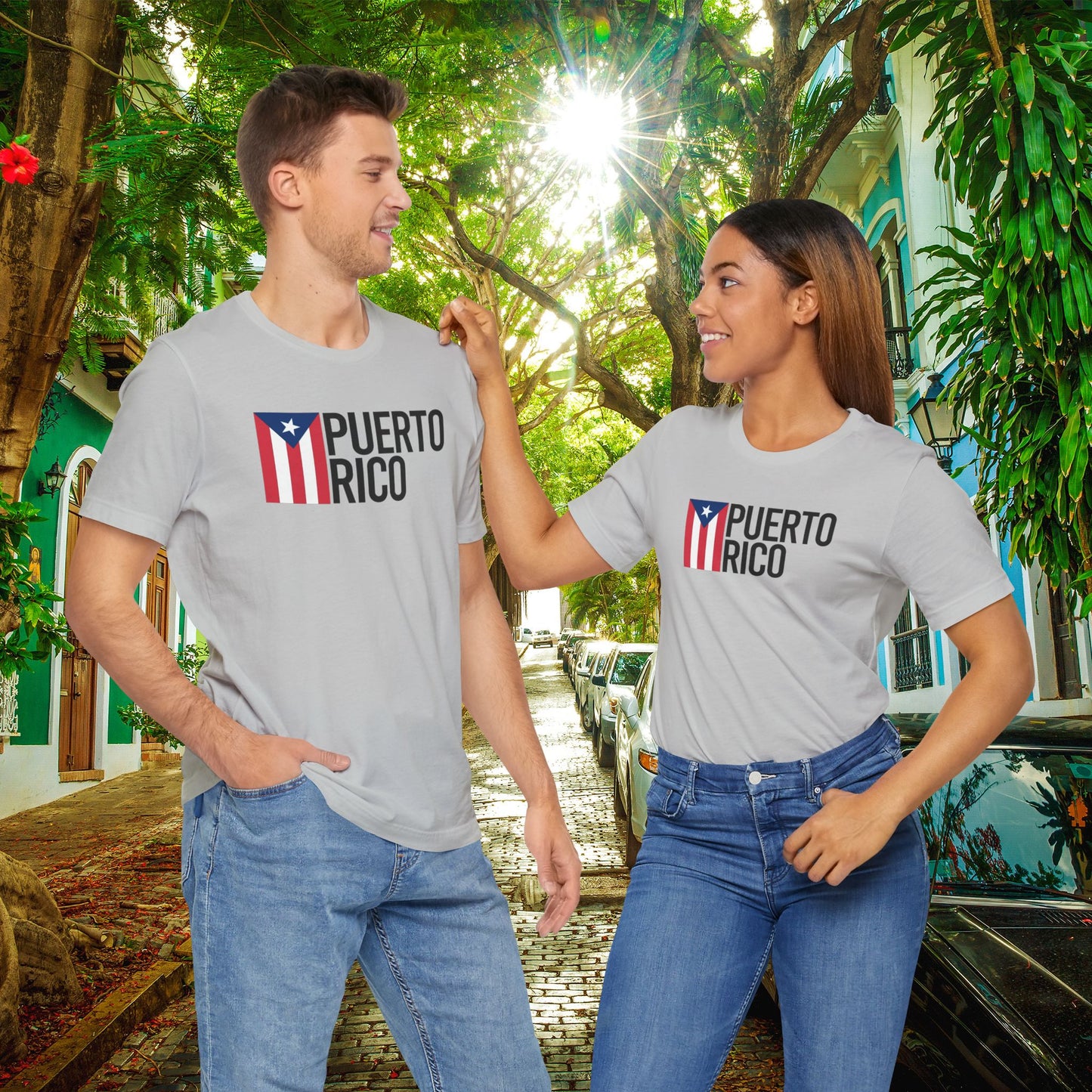 Puerto Rico Country Flag Tee