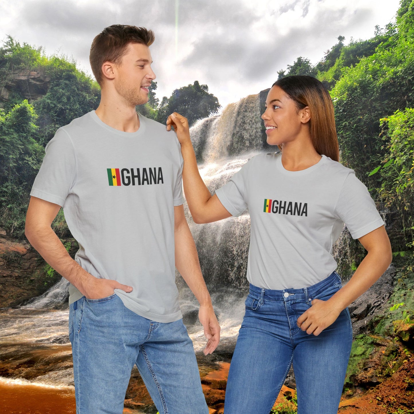 Ghana Unisex Jersey Short Sleeve Tee