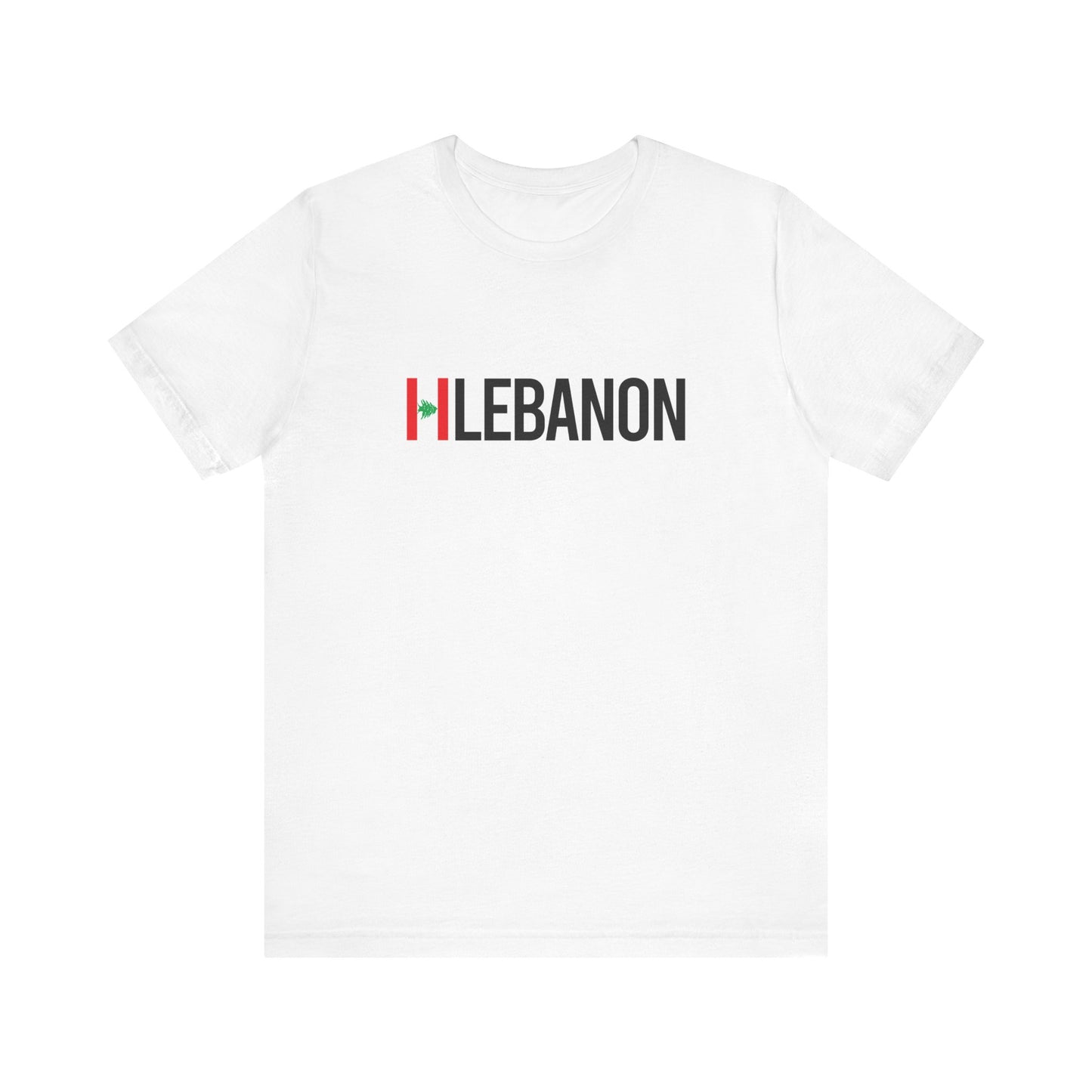 Lebanon Unisex Jersey Short Sleeve Tee