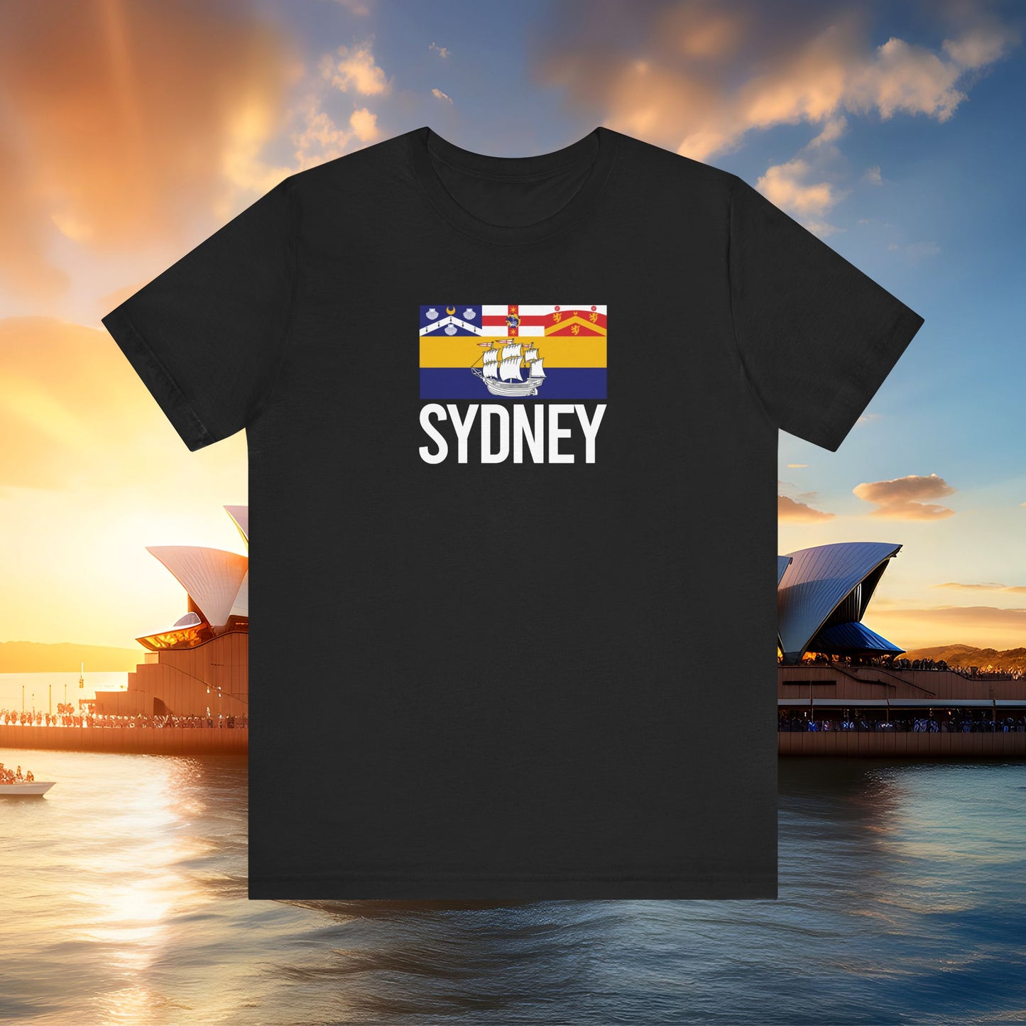 Sydney City Flag Tee