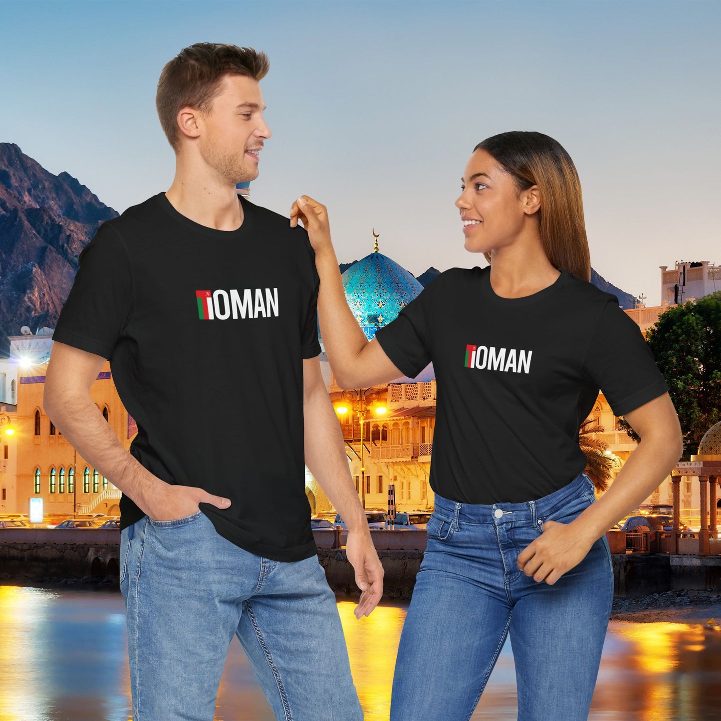 Oman Country Flag Tee