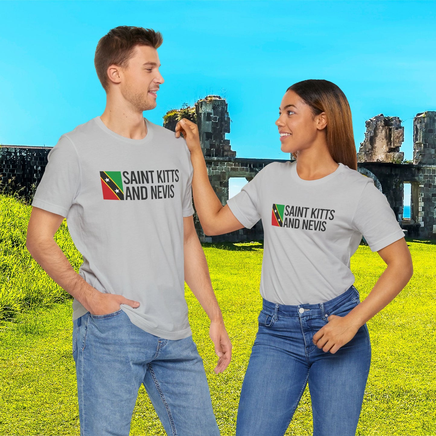 Saint Kitts and Nevis Country Flag Tee