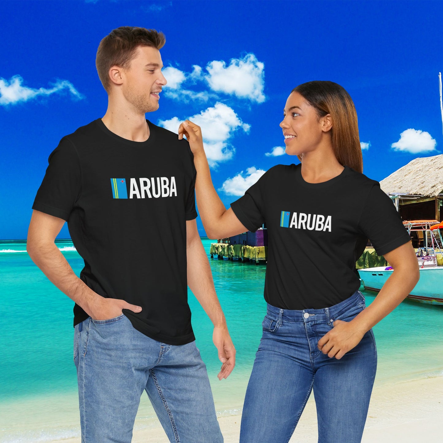 Aruba Unisex Jersey Short Sleeve Tee