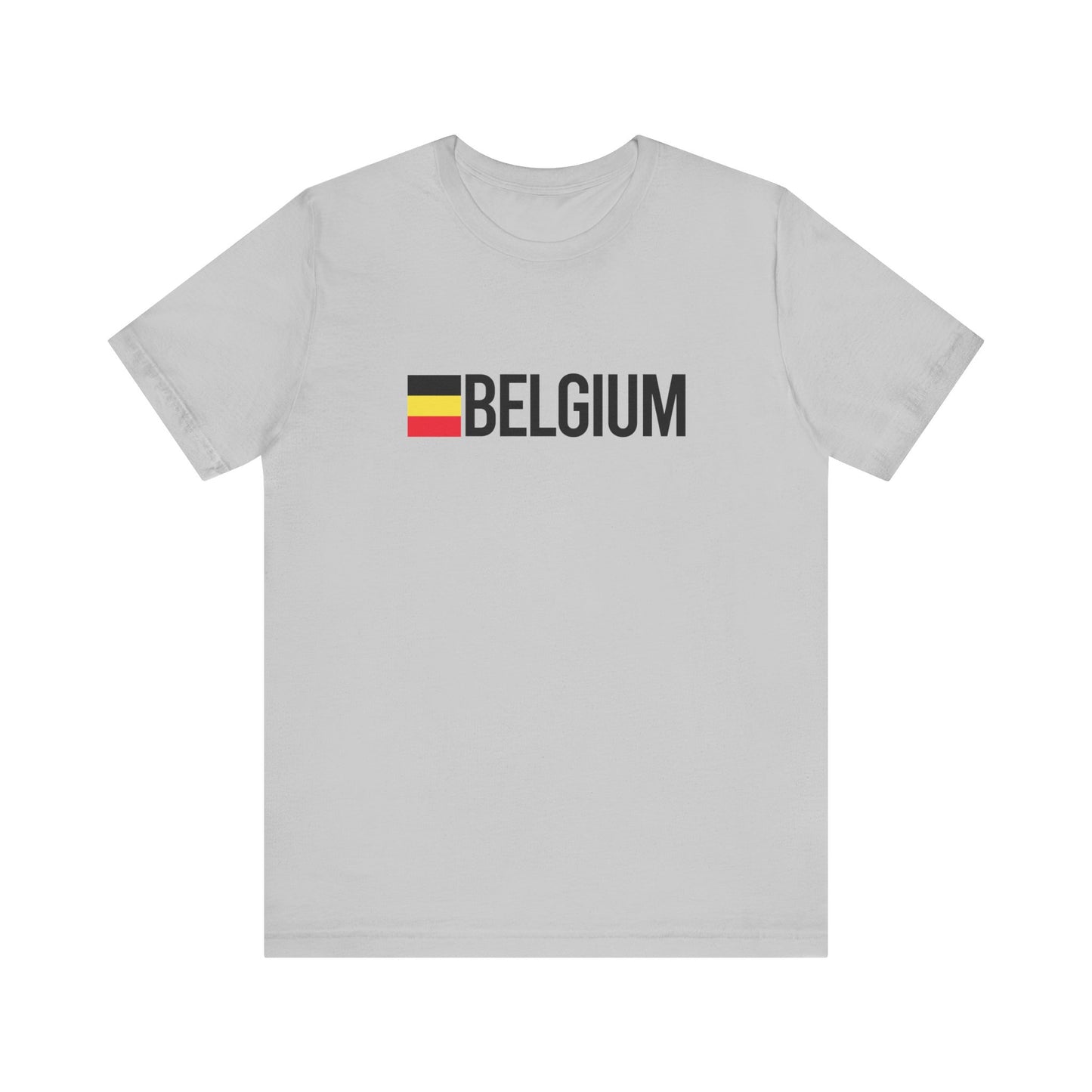 Belgium Unisex Jersey Short Sleeve Tee