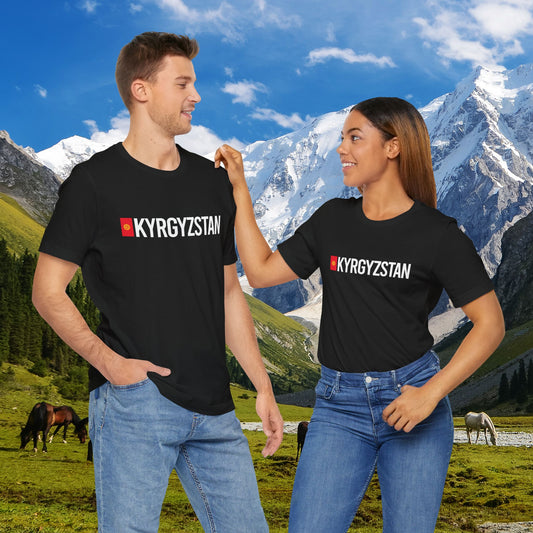 Kyrgyzstan Unisex Jersey Short Sleeve Tee